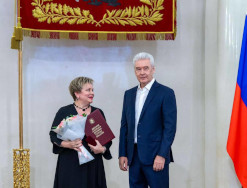 Поздравляем Ольгу Соколову с Премией города Москвы!