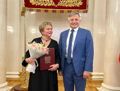 Поздравляем Ольгу Соколову с Премией города Москвы!