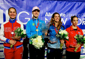 Россиянка Софья Великая (магистрант нашего факультета) заняла второе место на турнире Гран-при по фехтованию, проходившего в Нью-Йорке (США)